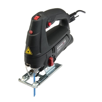 Fierastrau pendular Steinhaus PRO-JS710, 710W, 3000 RPM + Sina de ghidaj, 2 lame, Cutie de plastic Fierastrau pendular Steinhaus PRO-JS710, 710W, 3000 RPM + Sina de ghidaj, 2 lame, Cutie de plastic