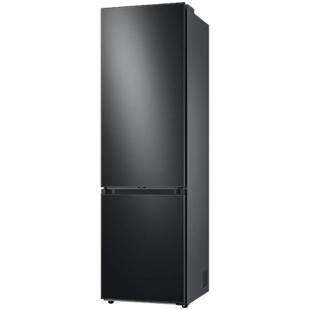Combina frigorifica Samsung RB38A7B6AB1/EF, Bespoke, 387 l, No Frost, Clasa A, Twin & Metal Cooling, Cool Select+, Digital Inverter, Raft sticle, H 203 cm, Dark Inox