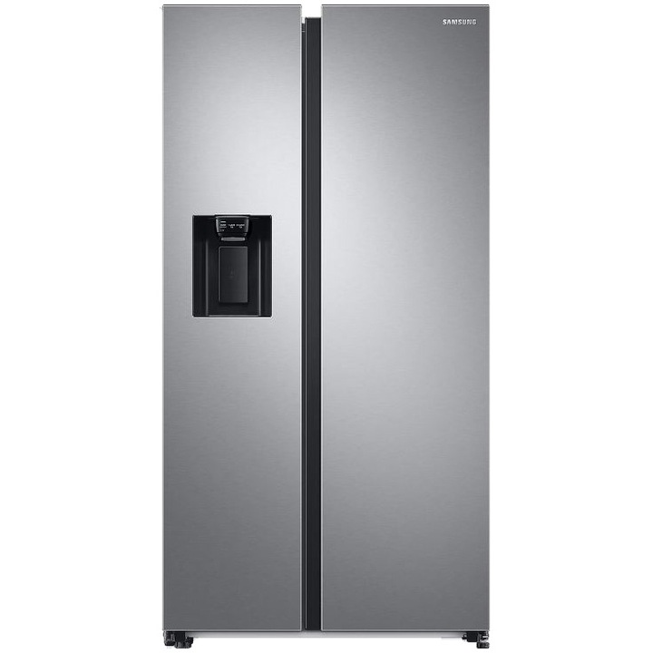 Samsung RS68A854CSL/EF Side by side hűtő, 634 l, Full No Frost, Twin Cooling Plus, Conversie Smart 5 in 1, Metal Cooling, Precise cooling, C energiaosztály, Rozsdamentes acél