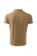 Set 2 tricouri polo pentru barbati, Malfini, Pique Polo, Nisip/Khaki, 2XL