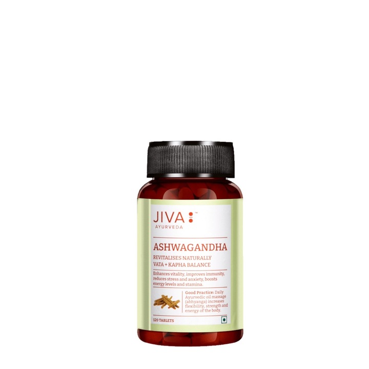Supliment sistem nervos Jiva, Ashwagandha, 120 Tablete