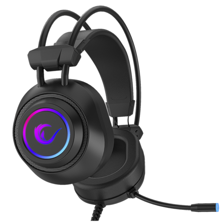 Casti, Rampage, USB, 2.2 m, Negru