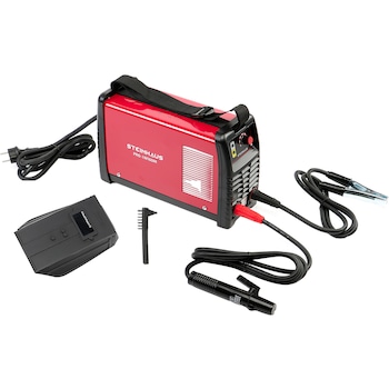 Invertor de sudura MMA Steinhaus PRO-IW160M, curent de sudare 25-160A, electrod 1.6-4mm, 7.1kg, accesorii sudura MMA (arc electric) Invertor de sudura MMA Steinhaus PRO-IW160M, curent de sudare 25-160A, electrod 1.6-4mm, 7.1kg, accesorii sudura MMA (arc electric)