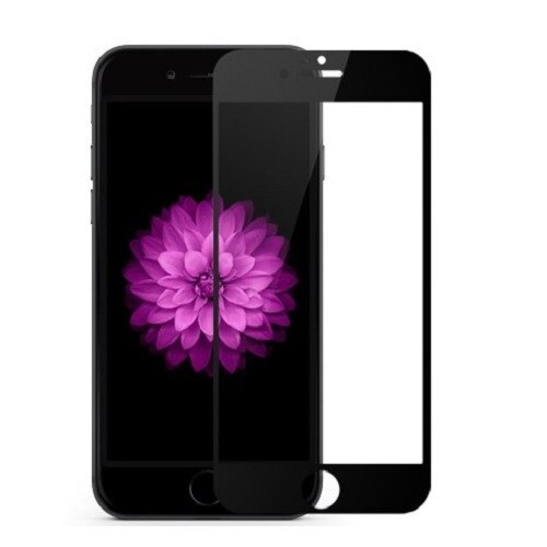 Folie protectie, ecran sticla, 2.5 mm, Mobiama, pentru Iphone 6/6S, neagra