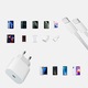 Vaxiuja töltő, iPhone-hoz, USB C, 20 W, 2 m, Fehér