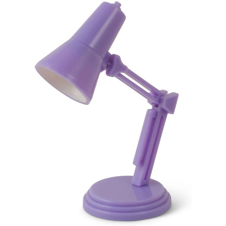 Lampa pentru citit The little book light, Lilac, Plastic