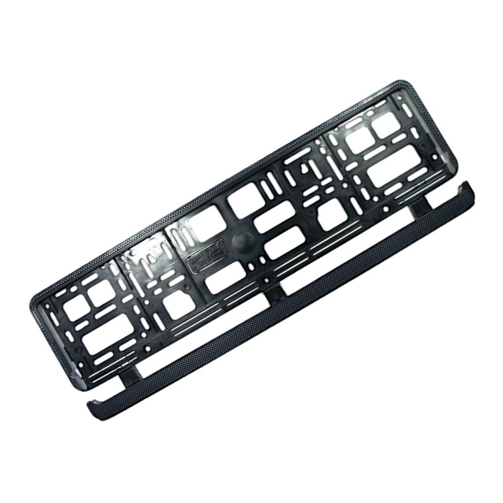 Рамка за регистрационен номер, черна