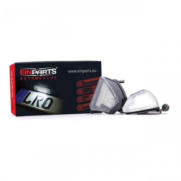 Set 2 x Lampa LED oglinzi laterale, Einparts, Compatibil cu Volkswagen