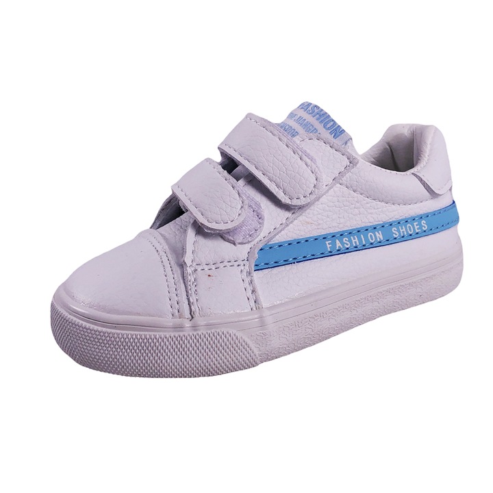 Gyermek tornacipő Chippo Baby 13165, 18-23, Eco bőr, Fehér/Kék