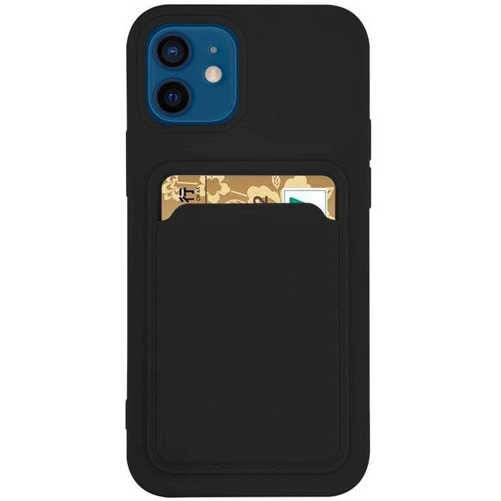 Husa telefon, Hurtel, Pentru Samsung Galaxy A22 4G, Negru