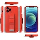 Калъф Rope Case Gel, с връзка, с възглавница, за Samsung Galaxy A22 5G, червен