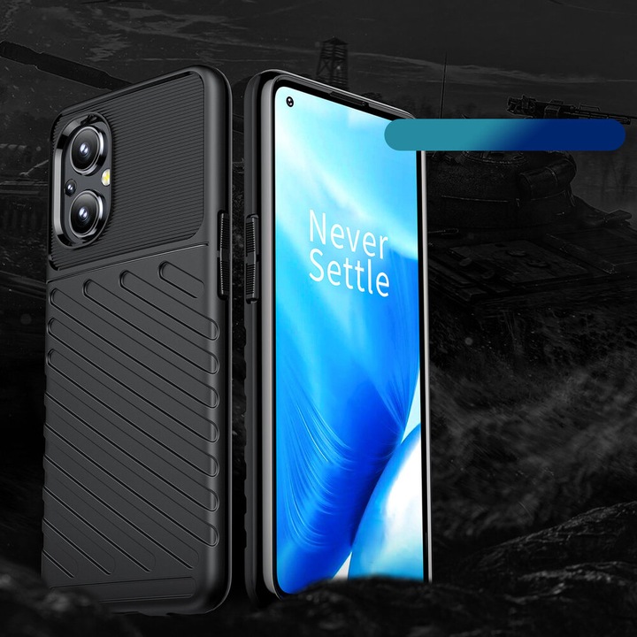 Калъф Thunder Case, за OnePlus Nord N200 5G, черен