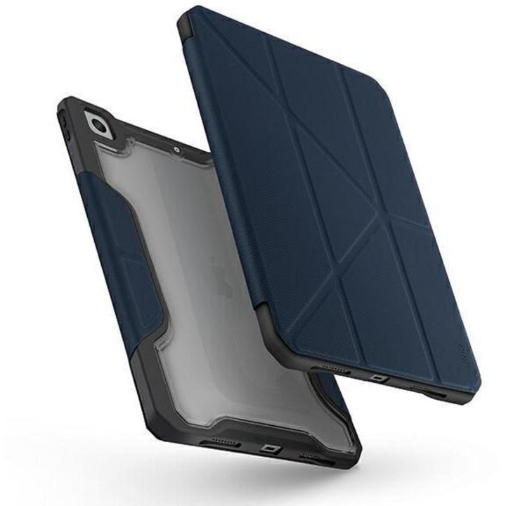Калъф Uniq Trexa за iPad 10.2 2021/2020/2019, антимикробен, син