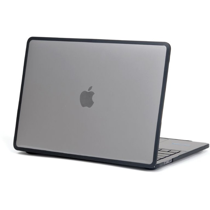 Калъф Tech-protect Hardshell Pro за Macbook Pro 14 2021-2022, прозрачен, черен