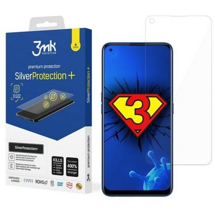 Протектор 3MK Silver Protect+ за Realme 7