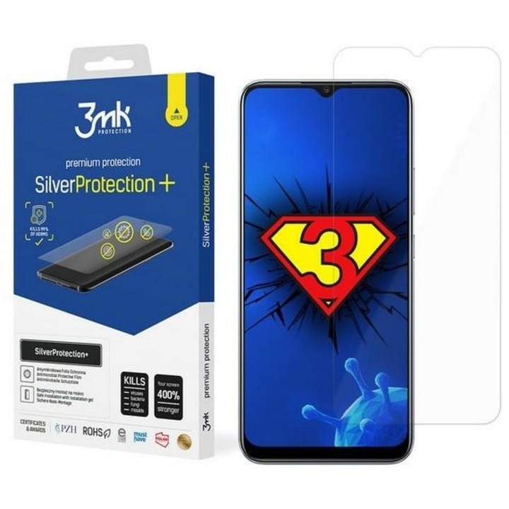 Протектор 3MK Silver Protect+ за Realme C12