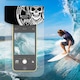 Калъф 4smarts Copacabana Waterproof Case Pirate за смартфони до 6 инча, Черен
