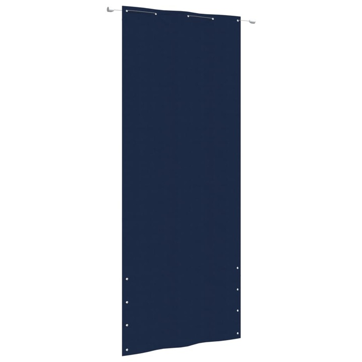 Paravan de balcon vidaXL, albastru, 100 x 240 cm, tesatura oxford, 0.87 kg