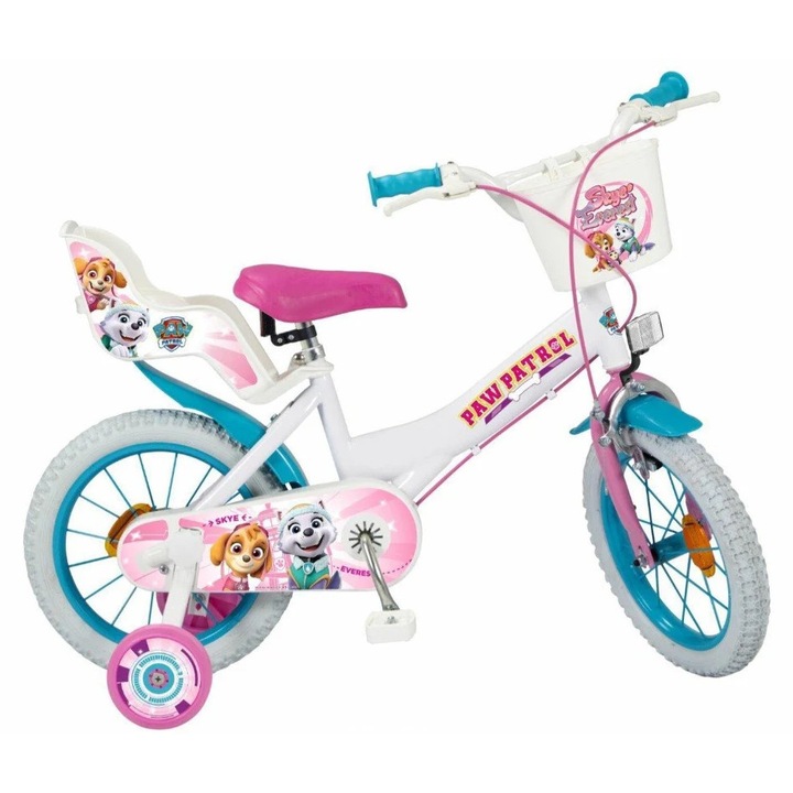 Bicicleta 14" Paw Patrol Fete