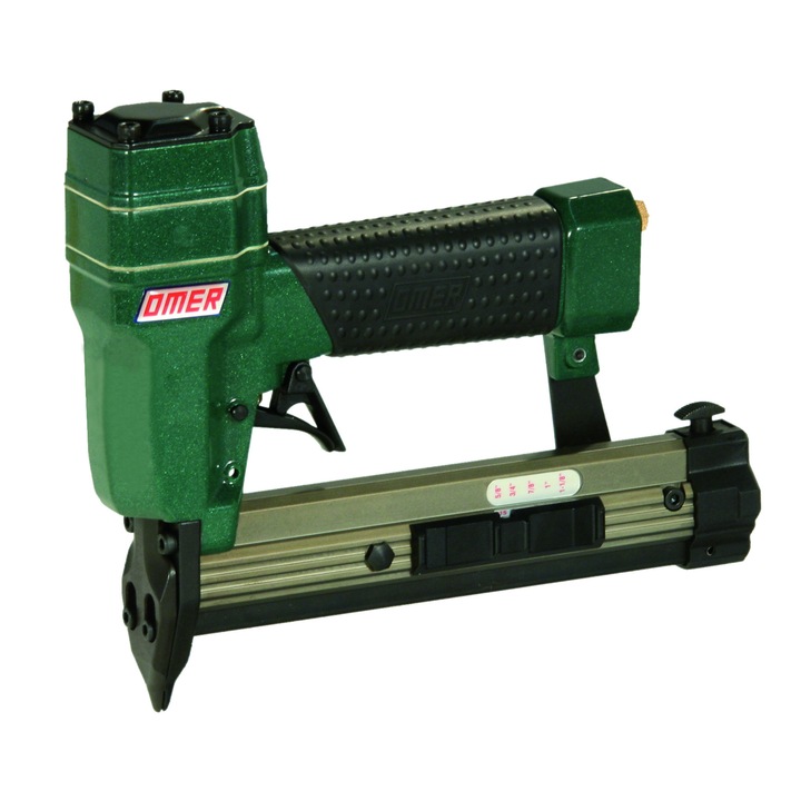 Capsator pneumatic profesional Omer RI.28 pentru mini cuie pins