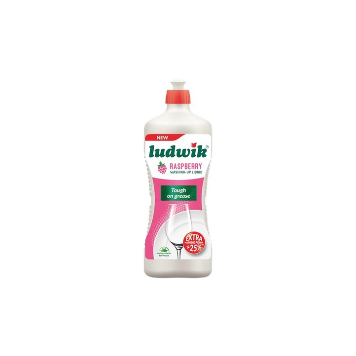 Mosogatószer, 900 g, LUDWIK, málna