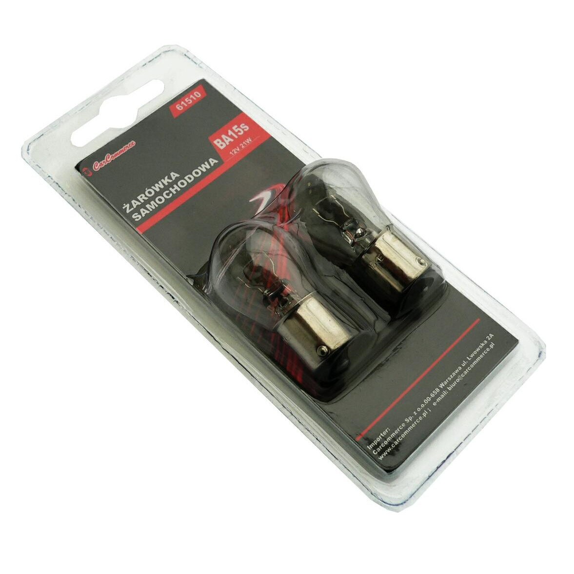 Комплект от 2 крушки за кола, 12 V, 21 W, Ba15S - eMAG.bg