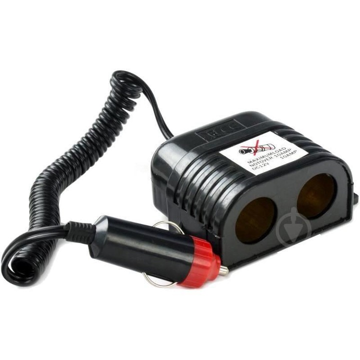 Stecher 2 prize 12V, prinderi laterale cu surub, 42300 CarCo