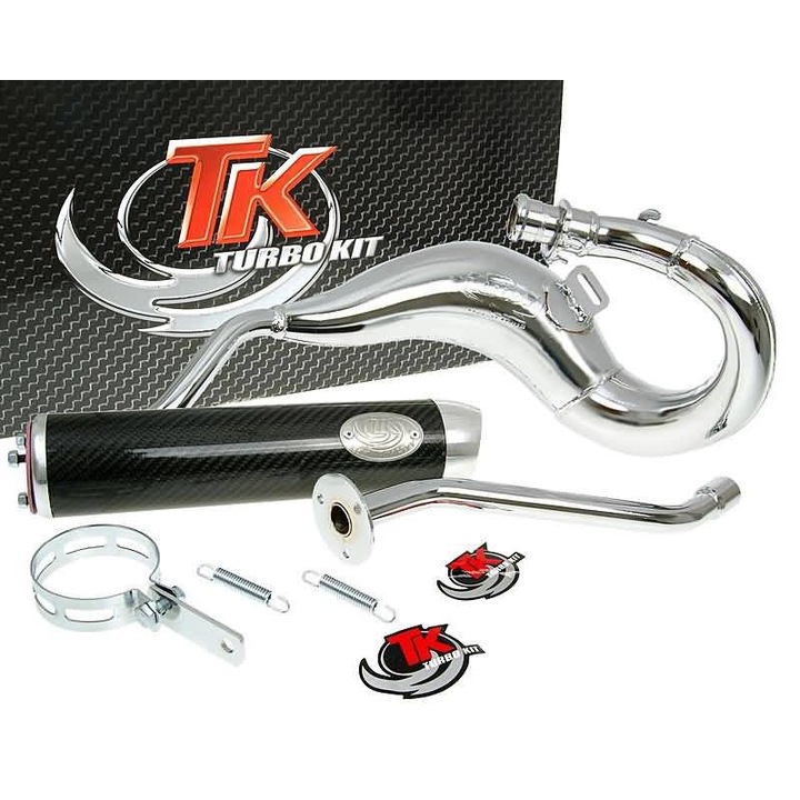 Turbo Kit Bufanda RQ kipufogó króm - CPI SX50, SM50 Turbo Kit 5614