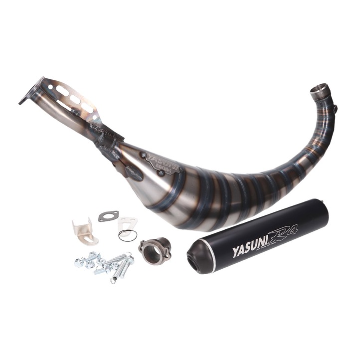 Tobă de eșapament Yasuni R4 Carrera MAX - Derbi EBE, EBS, D50B0 Road Big Bore Yasuni 36168