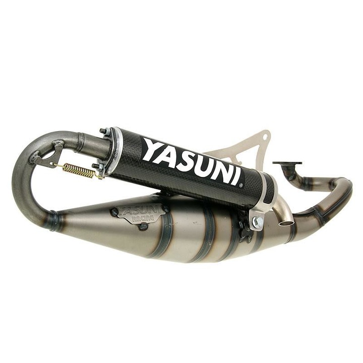 Yasuni R kipufogó fekete kiadás Yamaha Aerox / MBK Nitro szénszálas megjelenés MX_YAS902BE