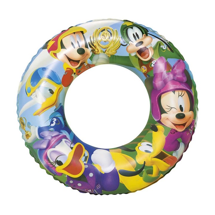 Colac Mickey Mouse, PVC, 90 cm, Multicolor