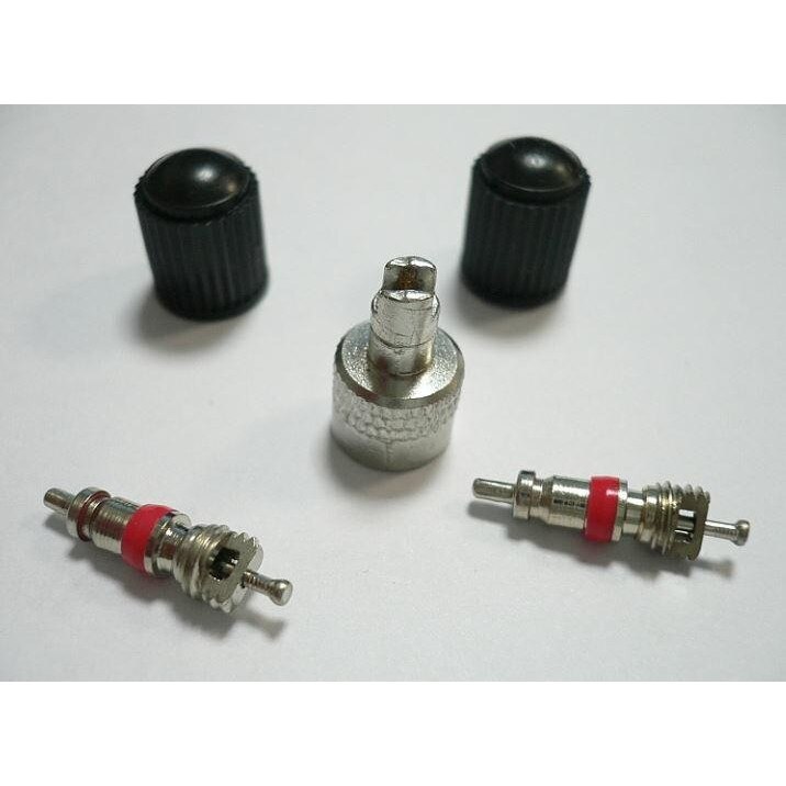 2 Pezzi Valvole Per Auto, Valvole Per Pneumatici Con Tappi Antipolvere Valvole Tubeless In Metallo Universali Per Pneumatici Per Auto E Moto Nere 88595571