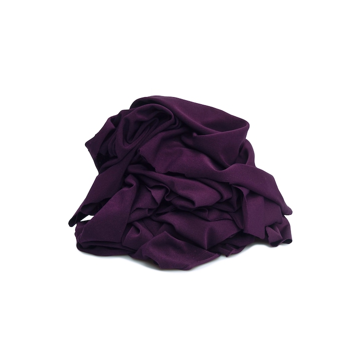 Tricotaje din ITY, Culoare Violet inchis, dimensiune 50 cm x 150 cm