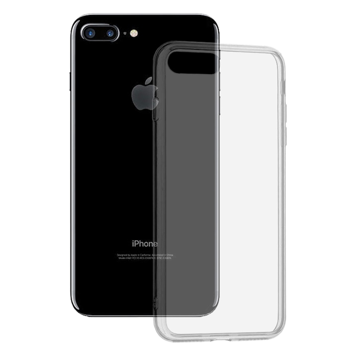 AZIAO átlátszó védőtok Apple iPhone 7 Plus / 8 Plus készülékekhez, Invisible Trend, Diamond Hexa ejtésgátló technológia, tökéletes illeszkedés, átlátszó