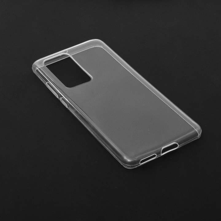 Кейс за Huawei P40 Pro, Techsuit Clear Silicone, Transparent
