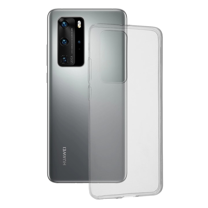 ΠΠ΅ΠΉΡ Π·Π° Huawei P40 Pro, Techsuit Clear Silicone, Transparent