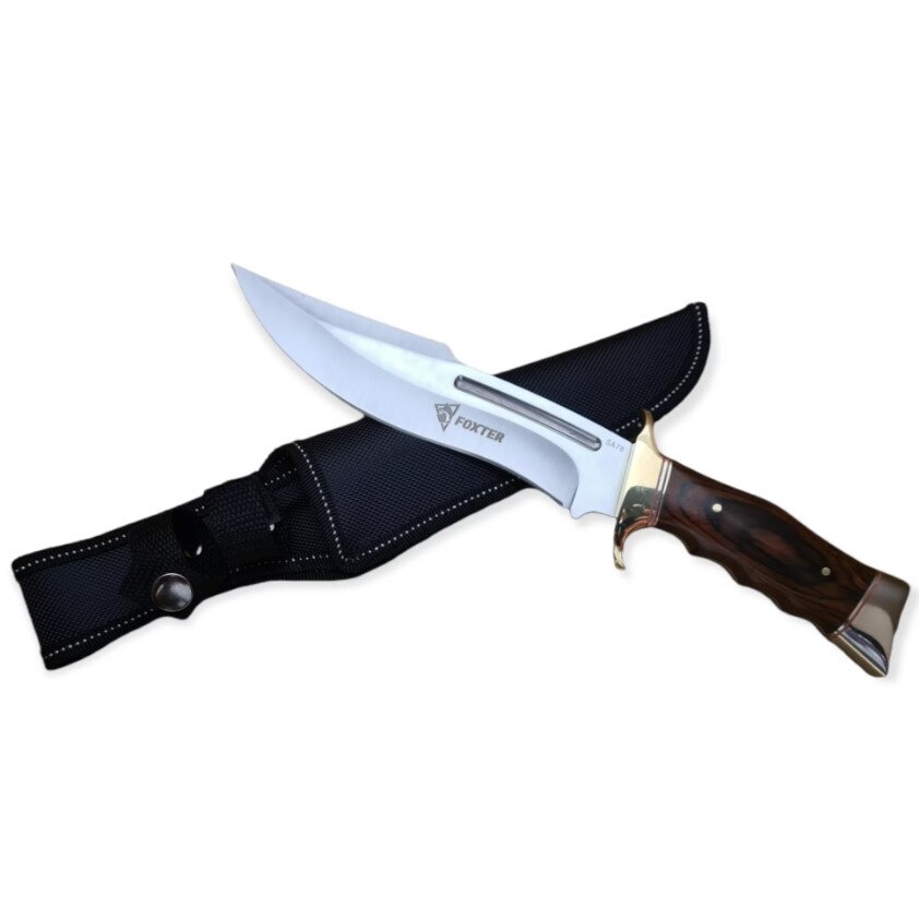 Cutit de supravietuire tactic, militar, Inox, 31 cm, Multicolor - eMAG.ro
