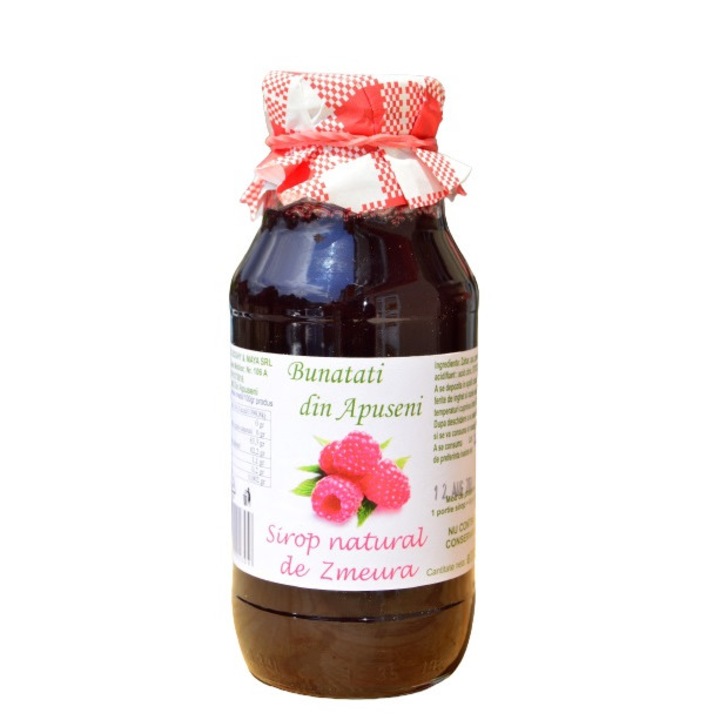 Sirop natural de Zmeura 330ml