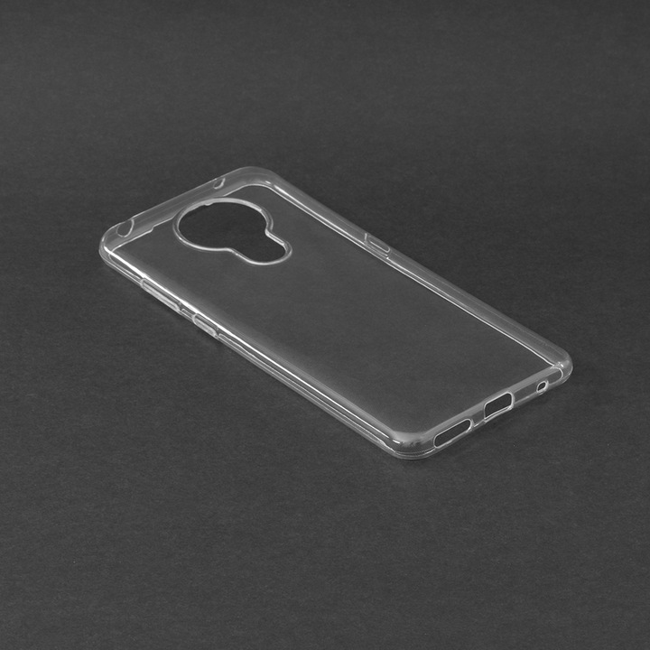 Кейс за Nokia 5.3, Techsuit Clear Silicone, Transparent