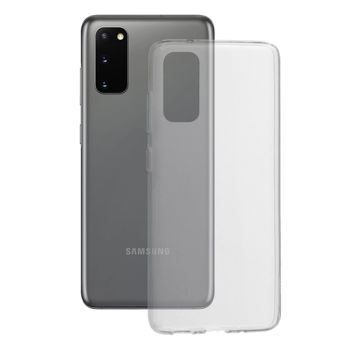 Прозрачен защитен калъф AZIAO за Samsung Galaxy S20 4G / S20 5G, Invisible Trend, Diamond Hexa Anti-Drop Technology, Perfect Fit, Transparent