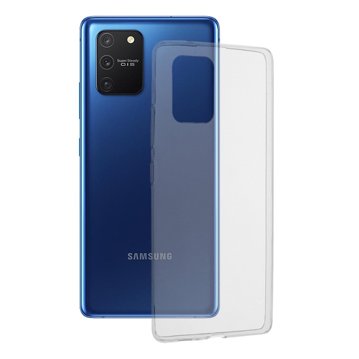 Кейс за Samsung Galaxy S10 Lite, Techsuit Clear Silicone, Transparent