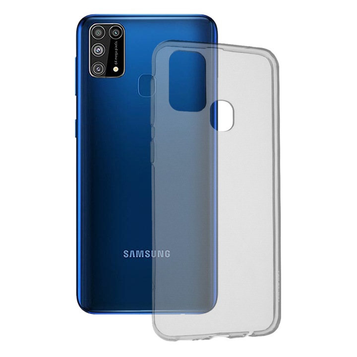 Husa pentru telefon, Techsuit, Compatibil cu Samsung Galaxy M31, Transparent