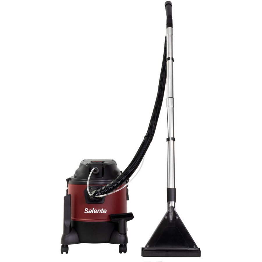 Aspirator multifunctional Salente Combo 4in1, Aspirare umeda si uscata, Aparat de curatat covoare si tapiterii, 1400 W, Filtru HEPA, aspirare fara sac, Functie de suflare, Burgundia/Negru