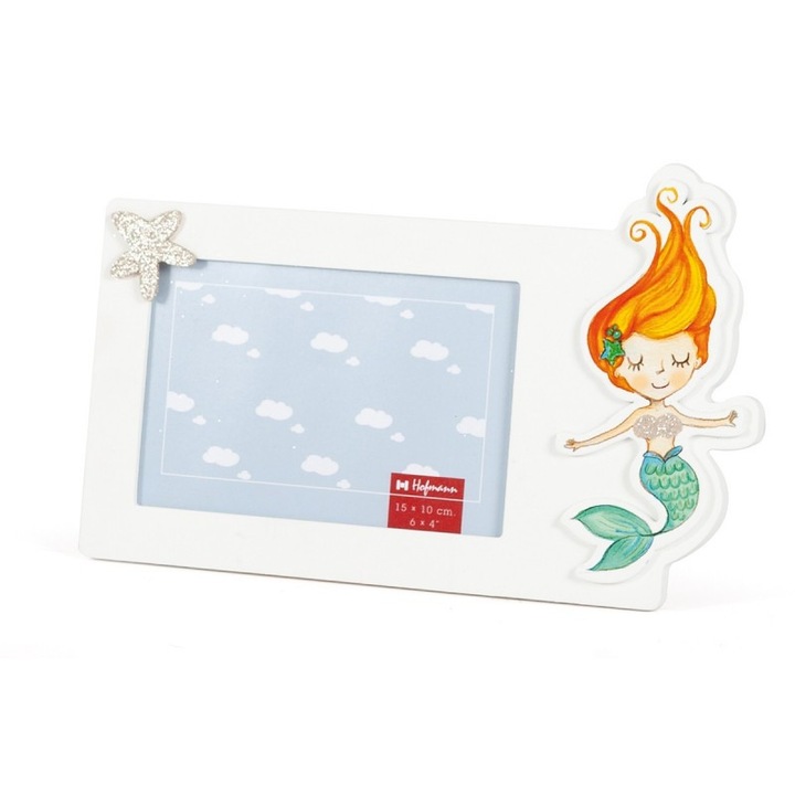 Rama foto lemn orizontala, 10x15cm pentru copii, model 335, Hofmann