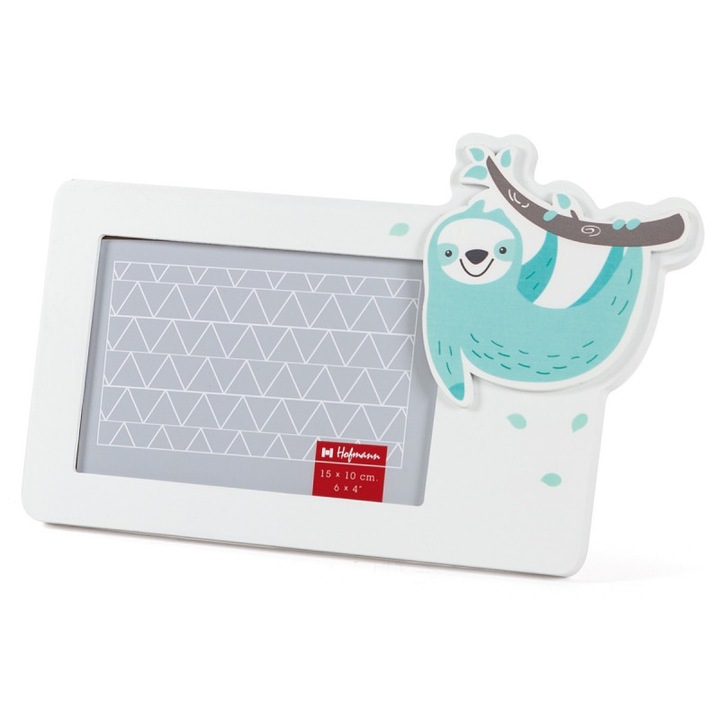 Rama foto lemn orizontala, 10x15cm pentru copii, model 352, Hofmann