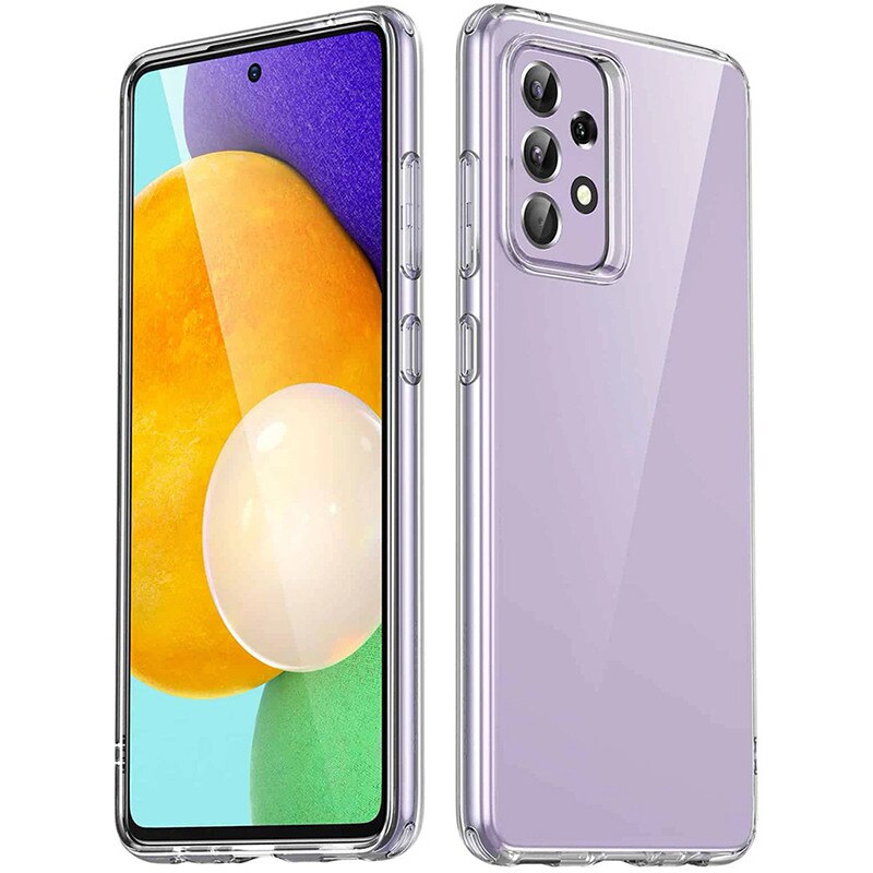 Husa de silicon Hard TPU 2mm pentru Samsung Galaxy A52s 5G, Transparent
