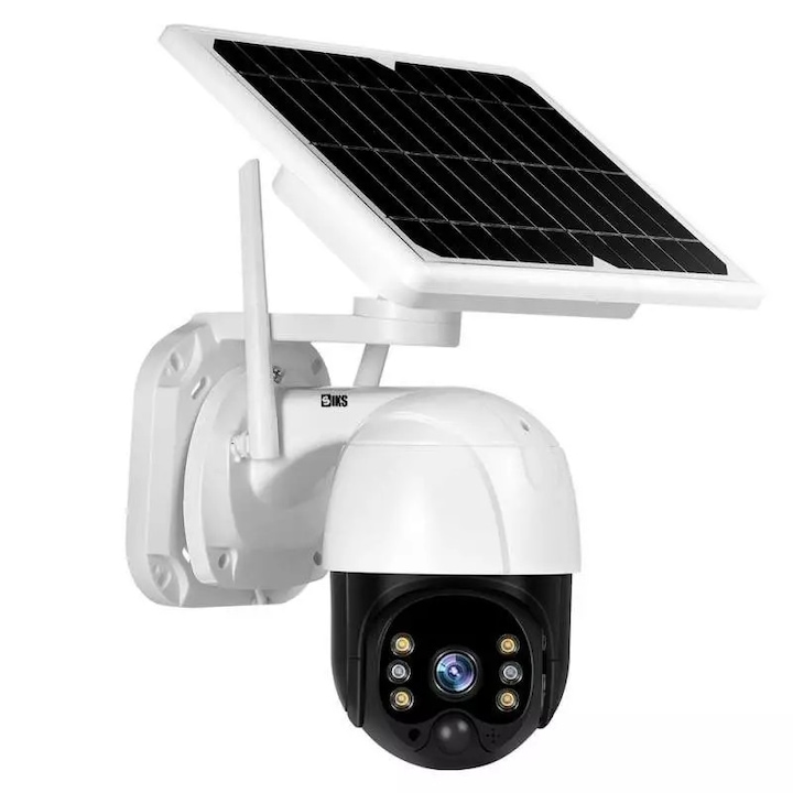 Set 3 camere supraveghere, Ubiquiti, IP, 4K, Cu microfon, Wireless, Alb