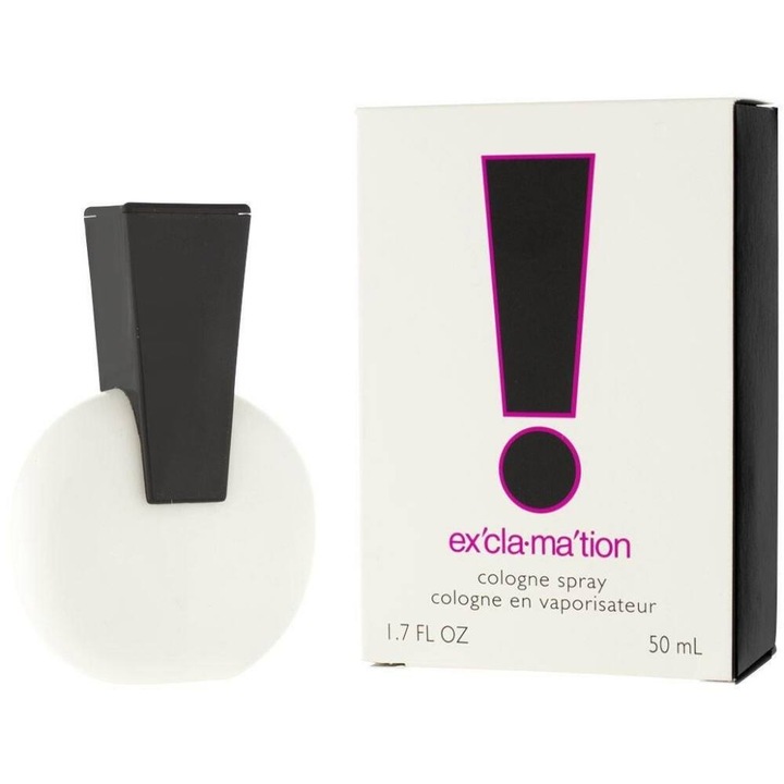 Apa de colonie pentru femei, Coty, Exclamation, 50 ml