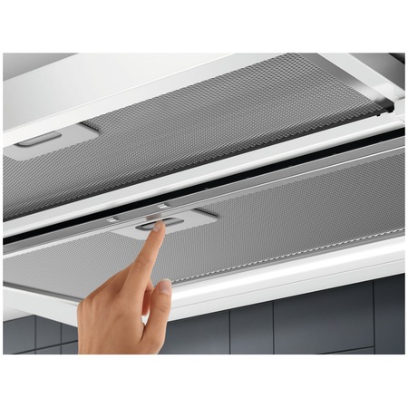 Hota telescopica incorporabila Electrolux LFP616W, Putere de absorbtie 600 mc/h, 1 motor, 60 cm, Alb