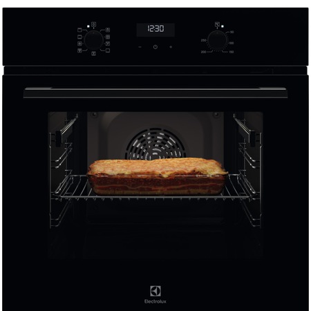 Cuptor incorporabil Electrolux EOF5C50BZ, Electric, 65 l, 9 programe, Convectie, Grill, Autocuratare catalitica, Clasa A, Negru